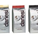 Danesi Caffe’ Italian Espresso Whole Bean Coffee Sampler Pack, 2.2lb Bags – Gold, Classic and Doppio