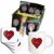 3dRose My adorable little baby narwhal in front of a heart – Coffee Gift Baskets (cgb_352271_1)