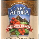 Cafe Altura Organic Coffee, Fair Trade Classic Roast, Ground Coffee, 12 Ounce Can (Pack Of 6)