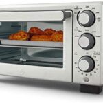 Oster Compact Countertop Oven With Air Fryer, Stainless Steel