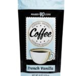 TDST French Vanilla Ground Coffee, 6 oz. Bags (4) Bulk Mix with bonus TDST Mega Sieves Gift