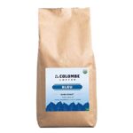La Colombe Bleu Organic Whole Bean Coffee, Full Bodied Dark Roast, Specialty Roasted, 5lb Bag